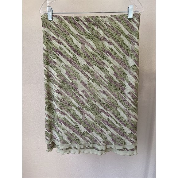 Liz Claiborne Emma James Vintage Y2K Midi Skirt Fairy Grunge Trendy 2000 Medium - Picture 4 of 8